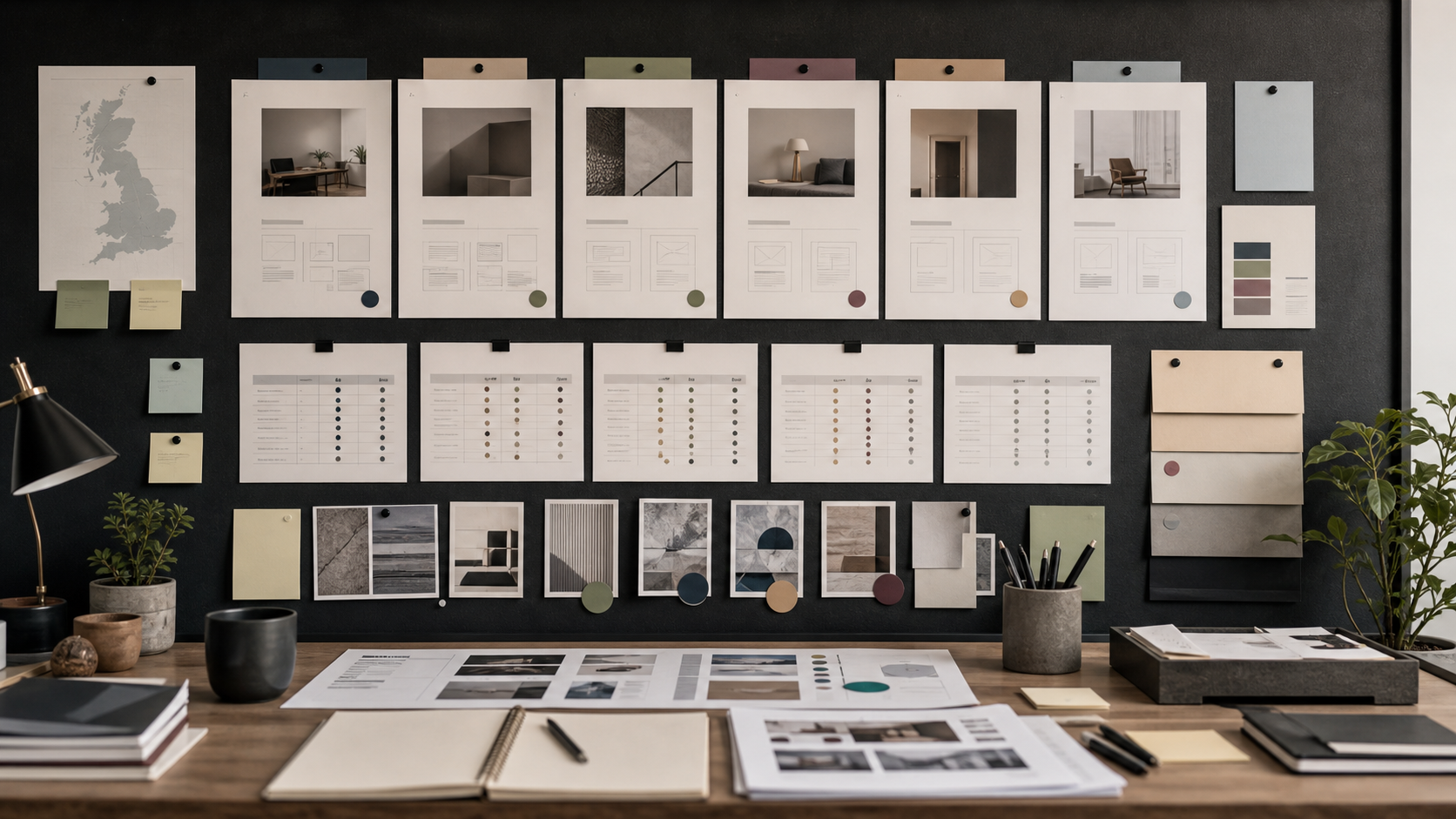 Editorial shortlist wall for comparing custom web design agencies