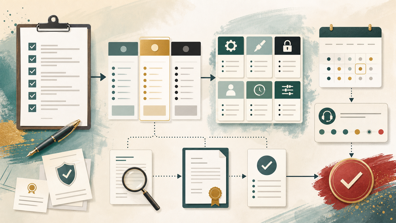 Retainer evaluation workflow for website support buyers